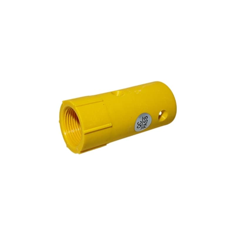 1/2" Nylon Sandblasting Nozzle Holder-Yellow.