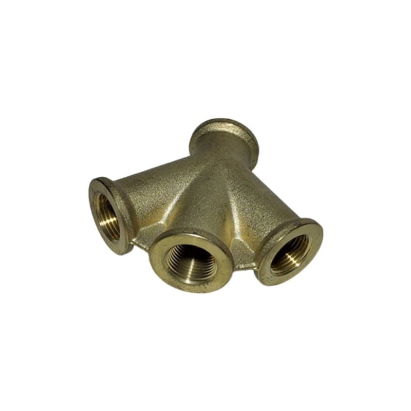 3/8" Brass Three-Way Valve for Air Applications – Durable and Efficient Air Flow Control