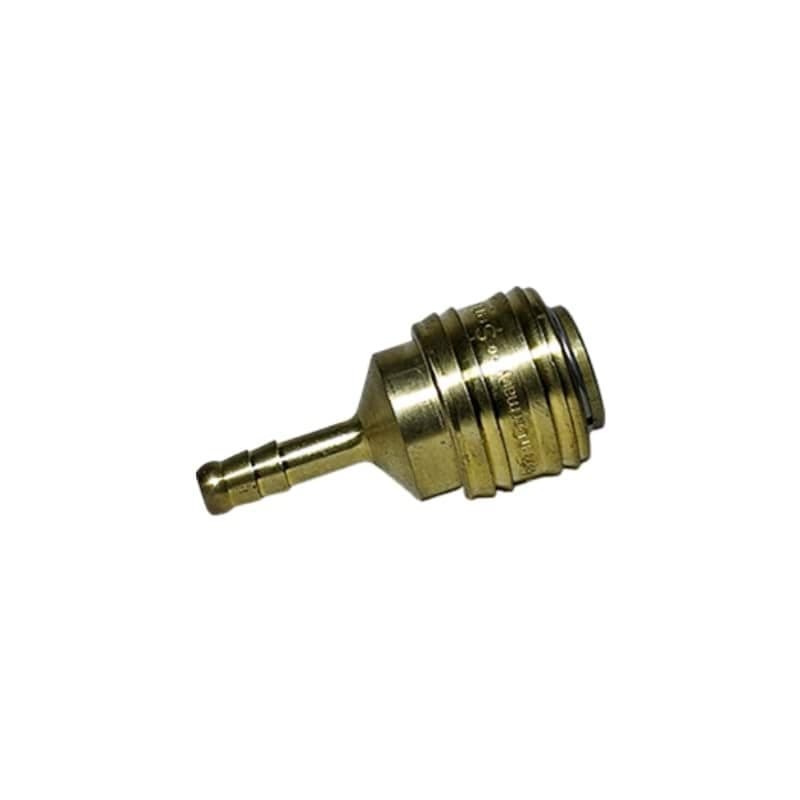 3/8" Brass Quick Coupling Female with Hose Tail – For Air Applications