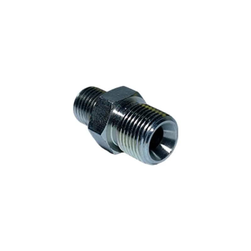 3/8" NPT Male x 1/4" NPT Male Nipple – High-Pressure Pipe Connector