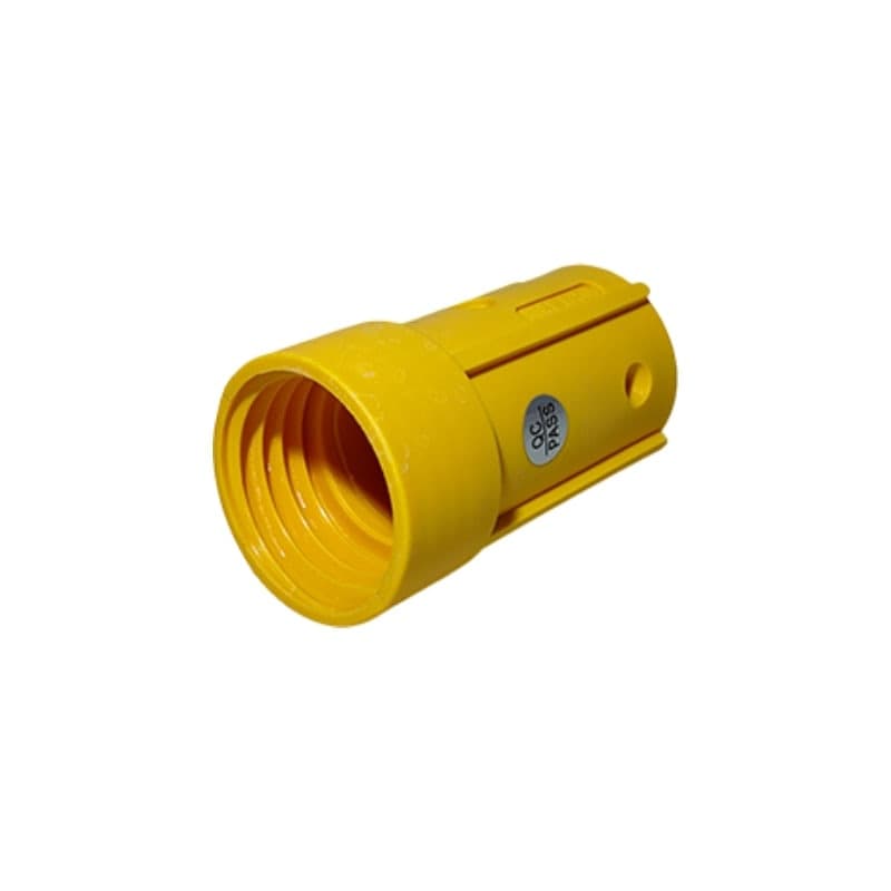 1" Nylon Sandblasting Nozzle Holder-Yellow.