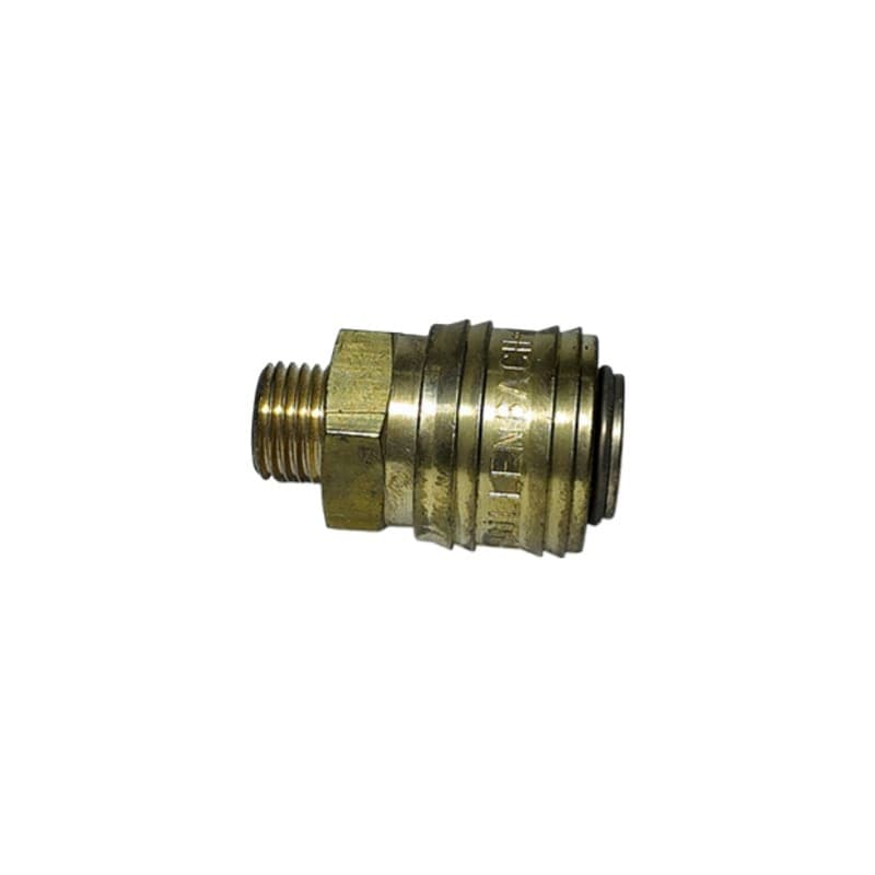 1/4" Brass Quick Coupling Female with NPT Male Thread – For Air Applications