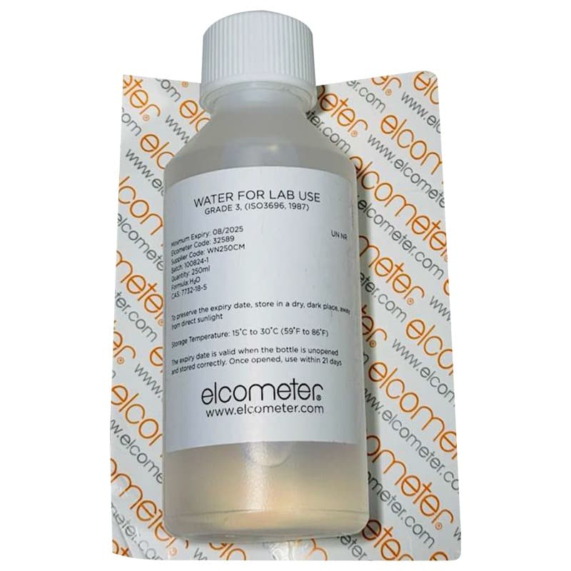 PURE DISTILLED WATER (250ML /8.5FLOZ)