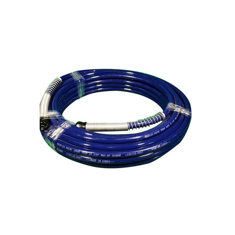 3/8" High-Pressure Paint Hose – 15 Meters with Fittings (Neoflex – Korea, 350 Bar)