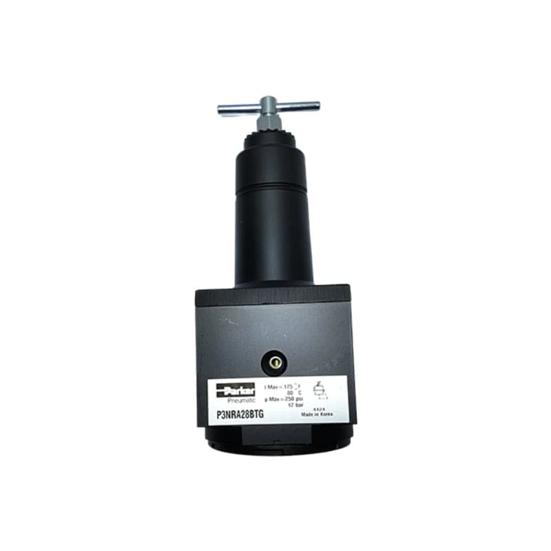 Parker P3NRA28BTG Regulator – High-Flow Pilot-Controlled Pressure Regulator